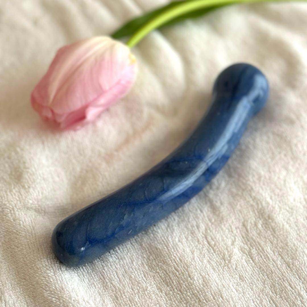 ブルーアベンチュリン　ヨニワンド　Deep Ocean Pleasury