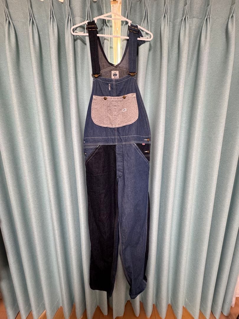 Lee CHUMS コラボ　デニムオーバーオール Lサイズ