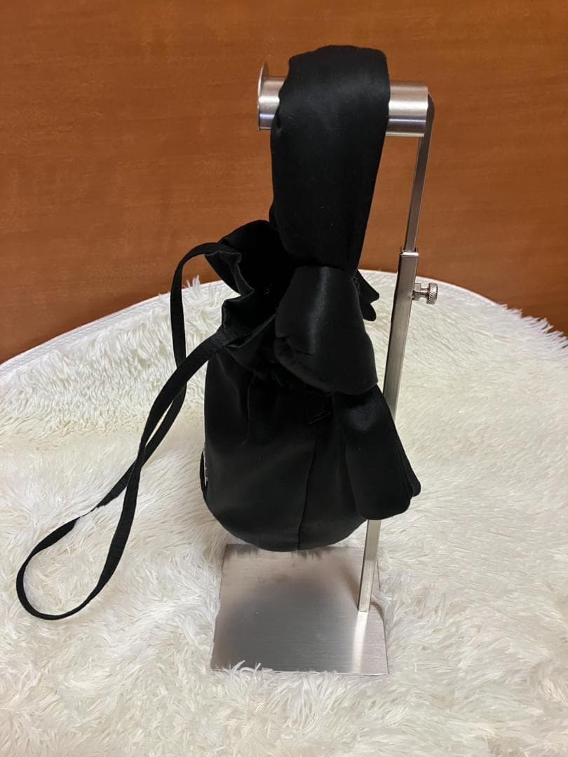 【美品】GANNI OCCASION シャーリング ショルダーバック 巾着袋型