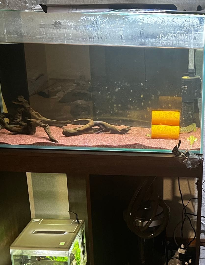 GEX 90cm ガラス水槽と水槽台セット