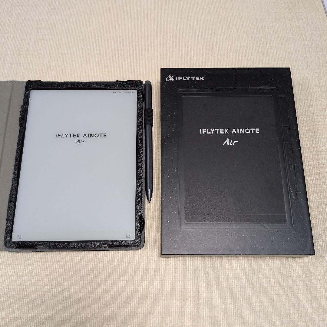 【美品】iflytek AINote Air2（保護ケース付き）