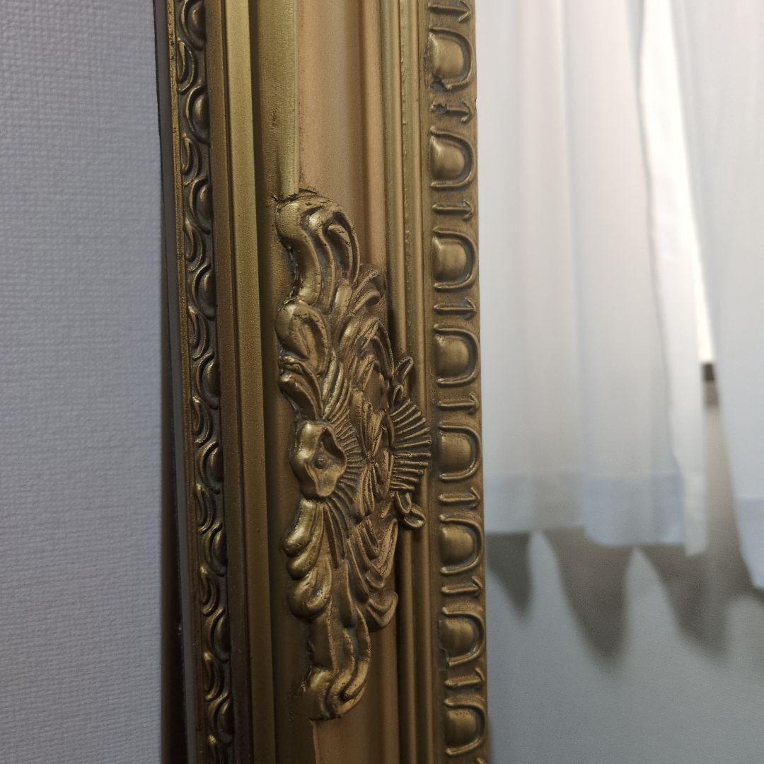 アンティークミラー　幅60cm