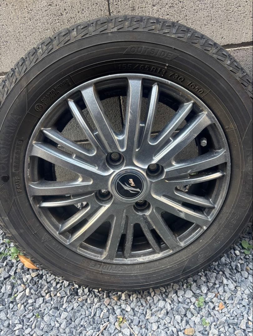 t*3様 エブリイ　スズキ　ホイールセット　スタッドレス　13インチ