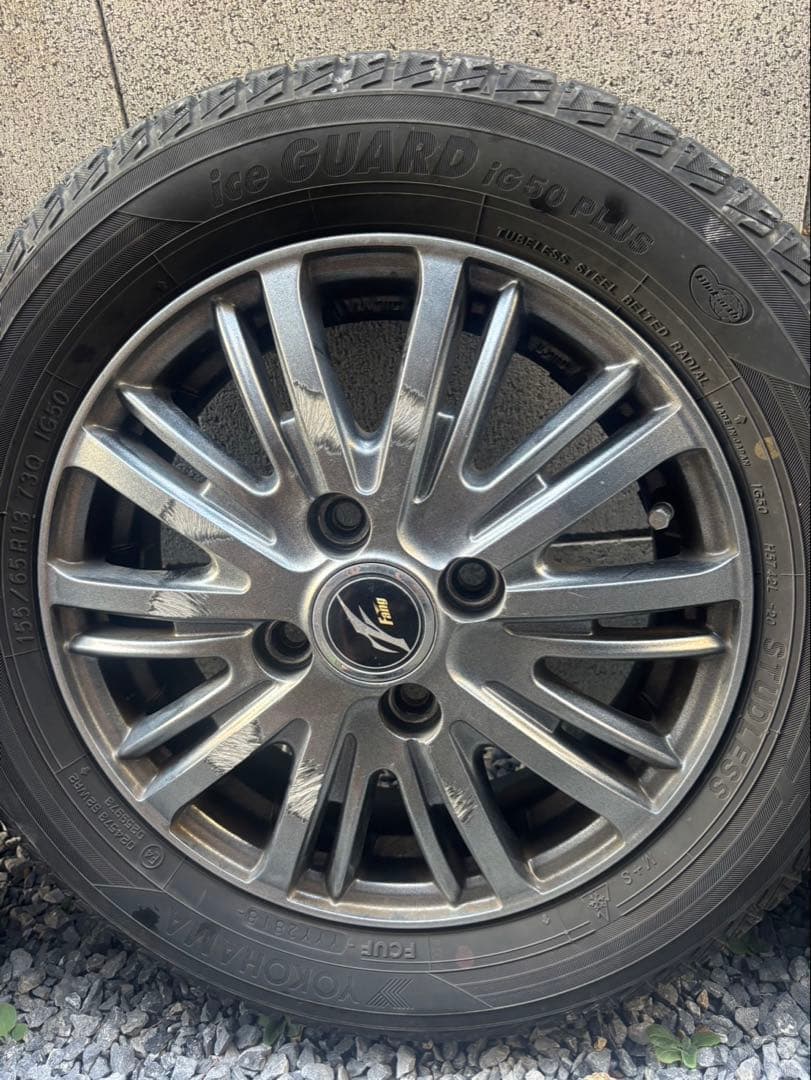 t*3様 エブリイ　スズキ　ホイールセット　スタッドレス　13インチ