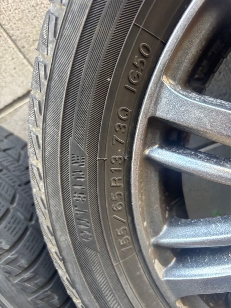 t*3様 エブリイ　スズキ　ホイールセット　スタッドレス　13インチ