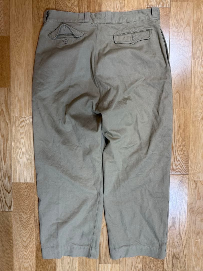 フレンチアーミーM52 チノトラウザー