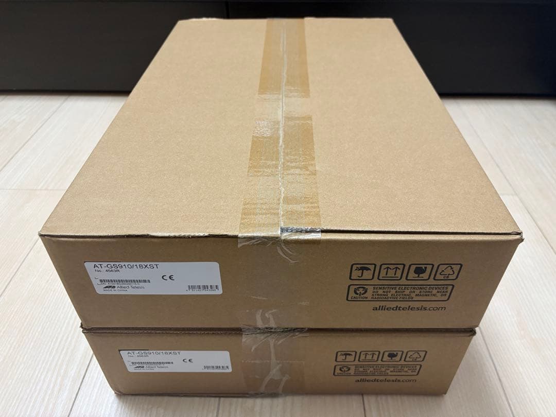 未開封 2台 アライドテレシス AT-GS910／18XST ／ 4563R