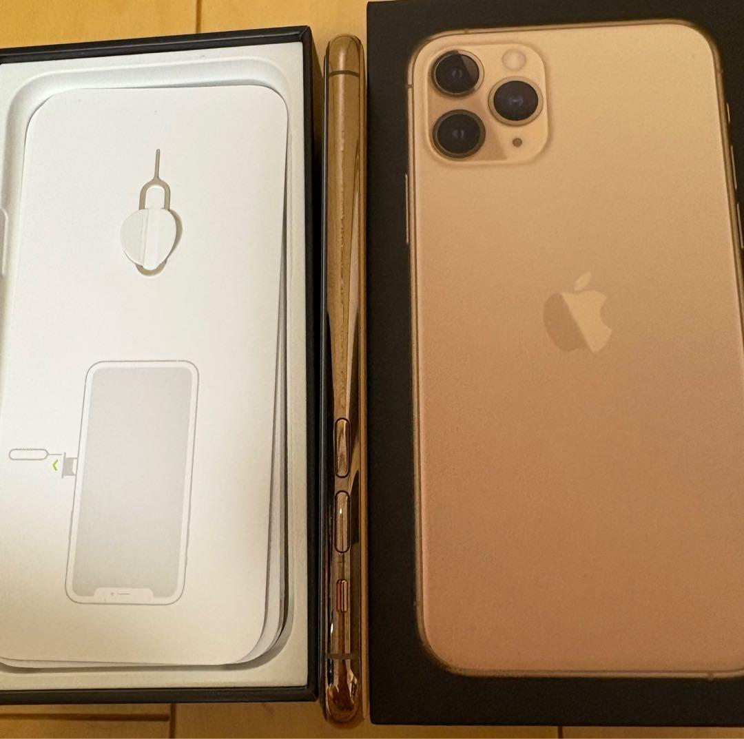 iPhone11pro ゴールド　64GB 本体　初期化済み