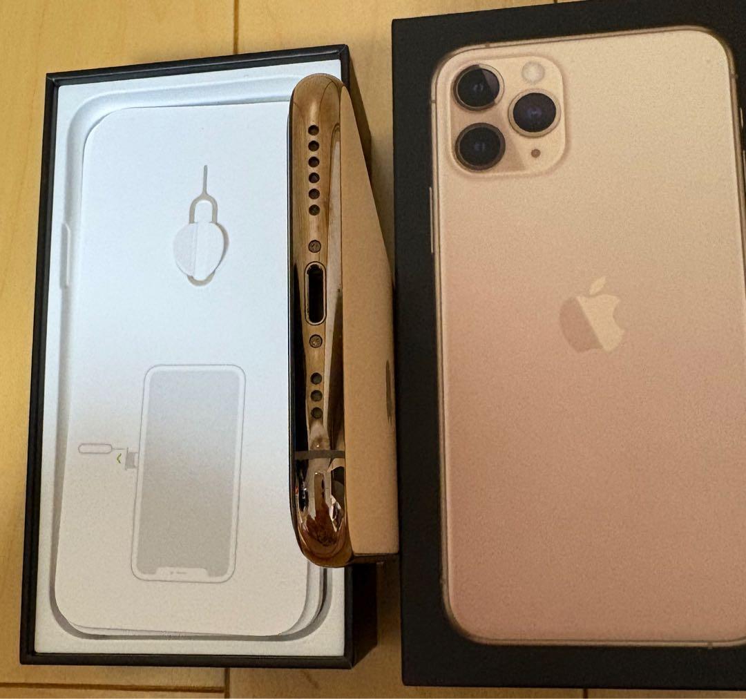 iPhone11pro ゴールド　64GB 本体　初期化済み