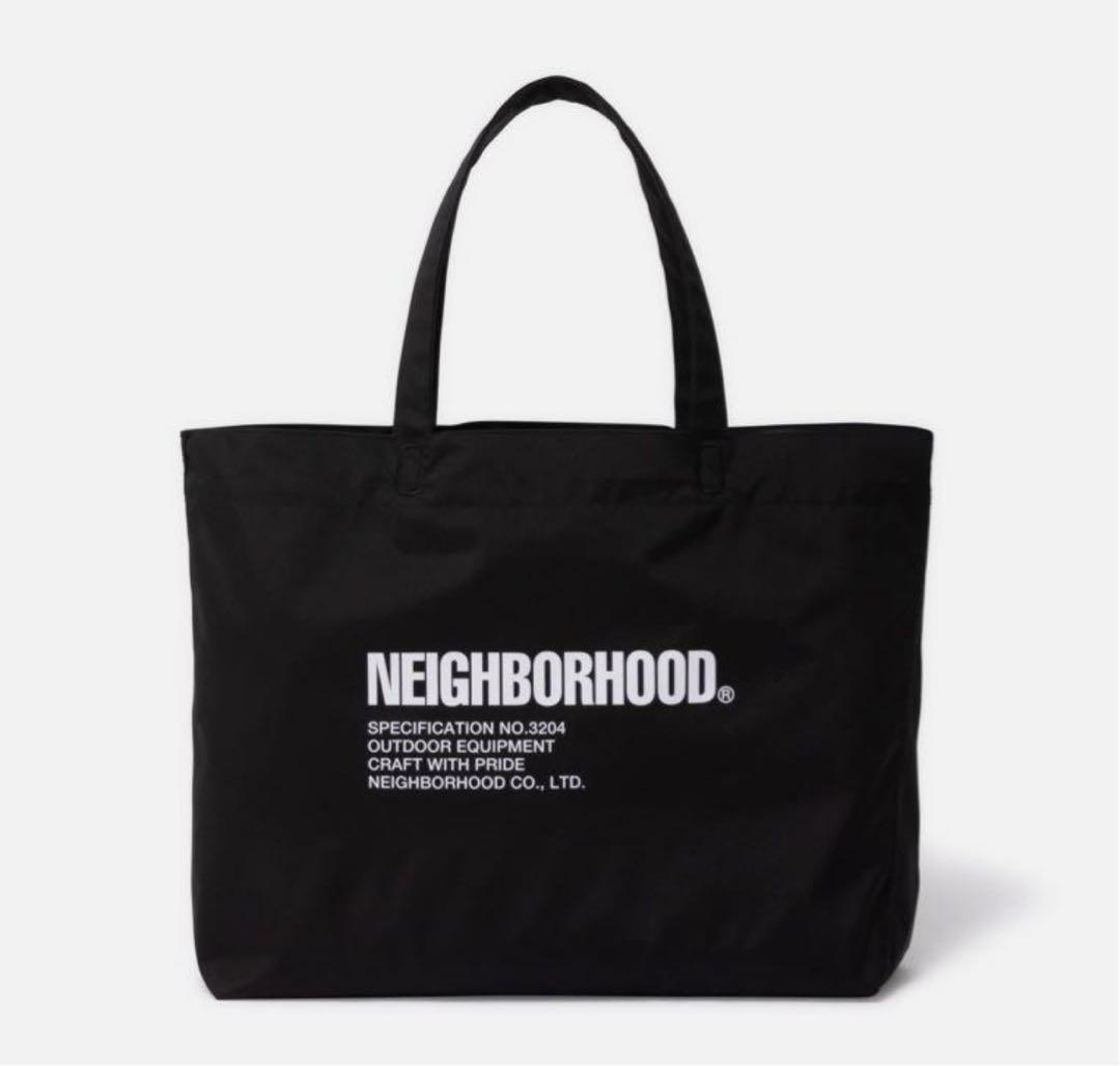 バッグ NEIGHBORHOOD NH HELINOX TOTEBAG M BLACK
