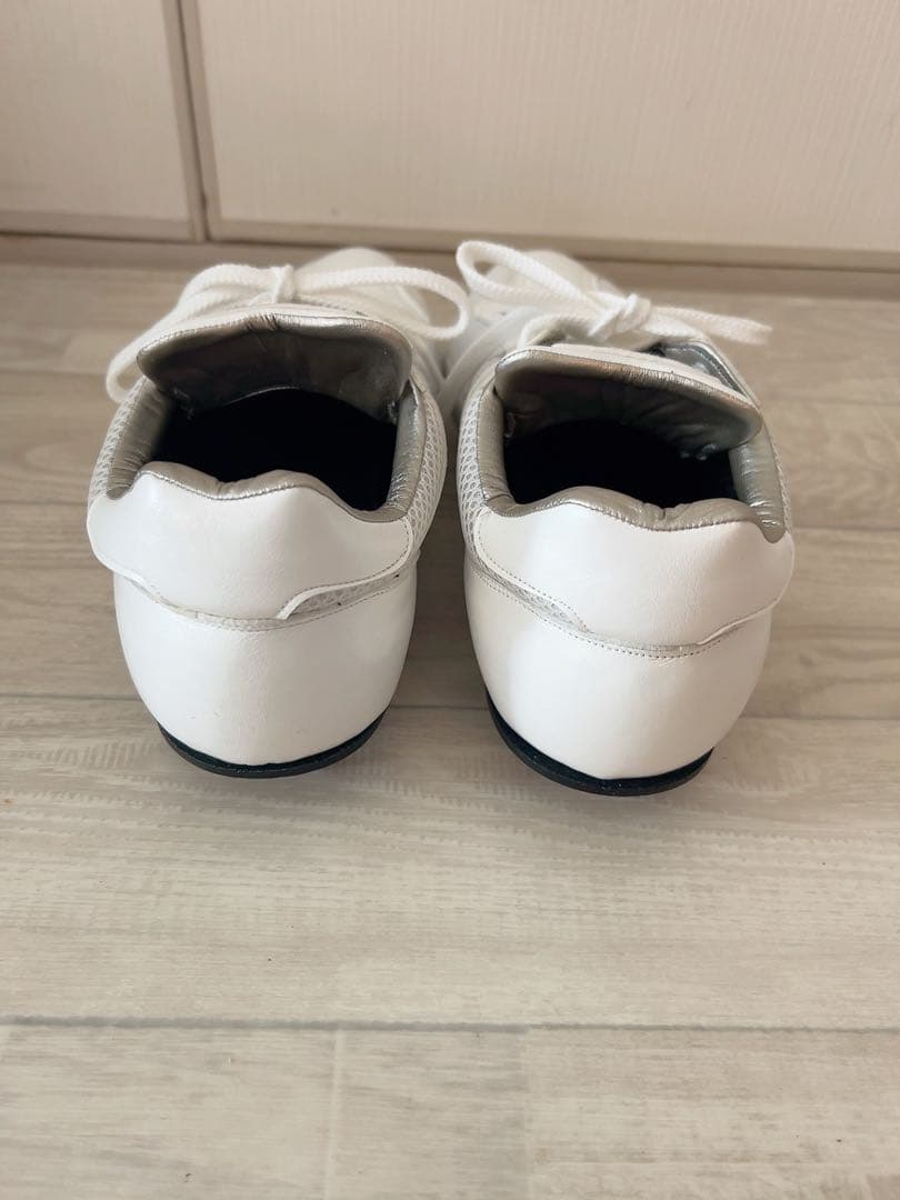 TAMAZAWA ホワイト スパイクシューズ　27.5