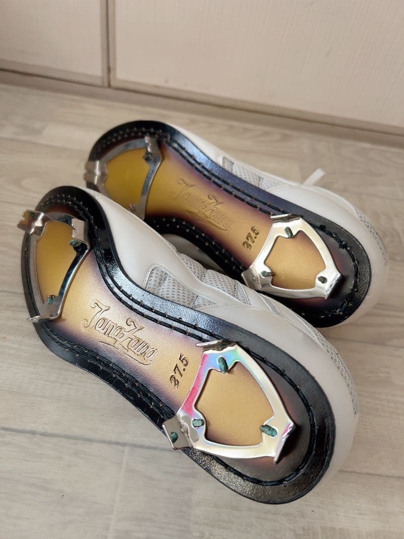 TAMAZAWA ホワイト スパイクシューズ　27.5