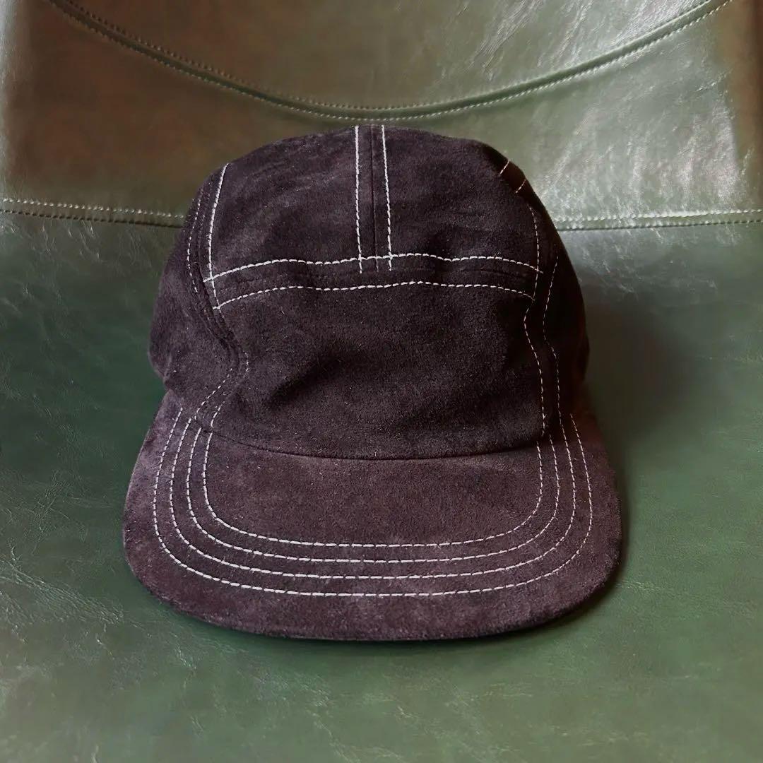 Hender Scheme キャップ　ブラック　白ステッチ