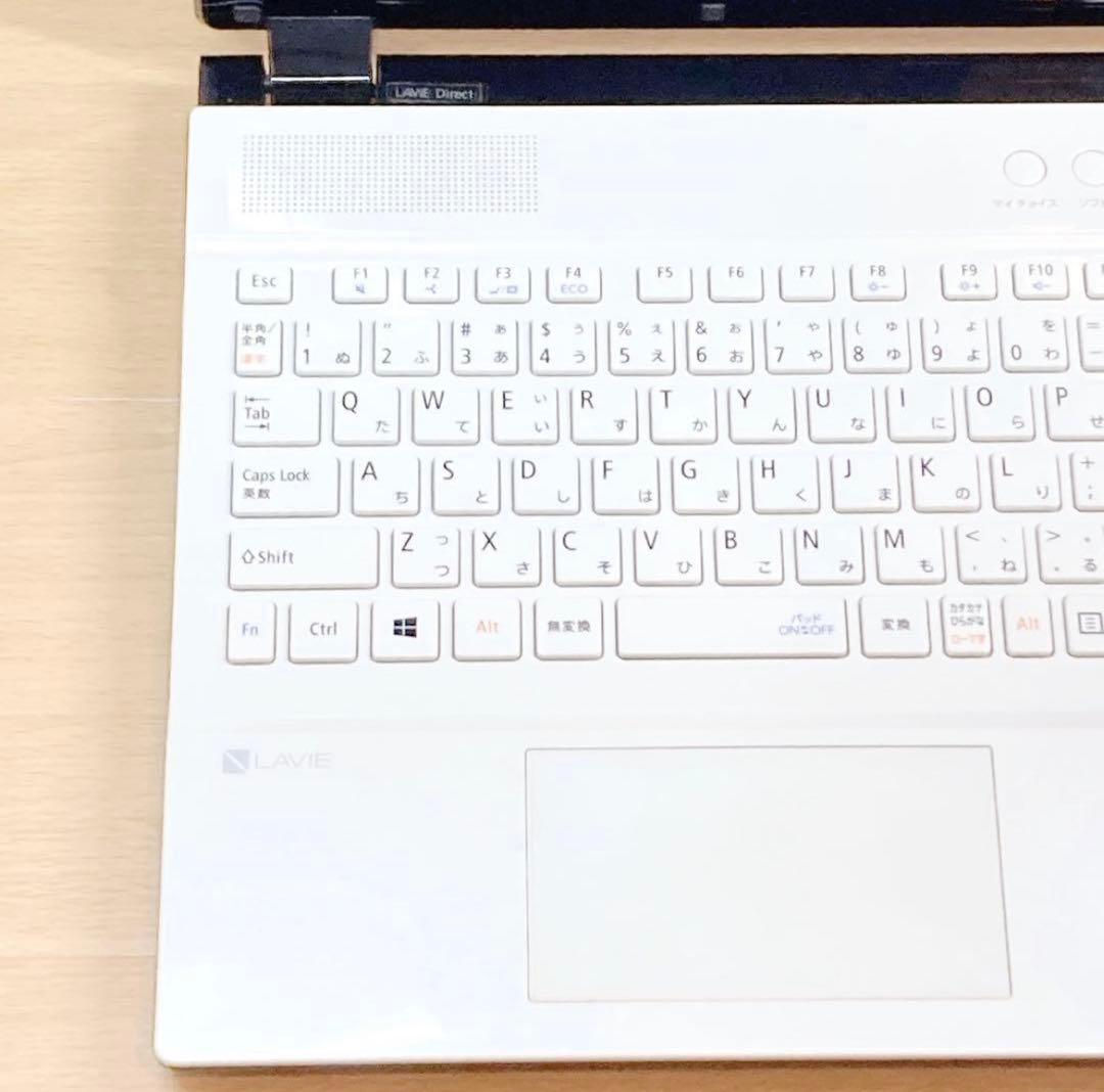 容量1000GB★ Windows11★カメラ 付きNECホワイトノートパソコン