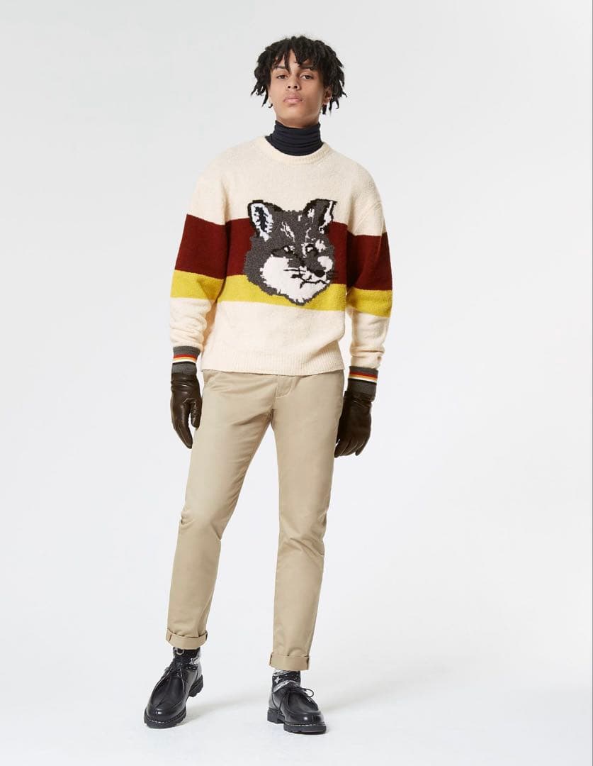 【値下げ】メゾンキツネ　ニットセーター M