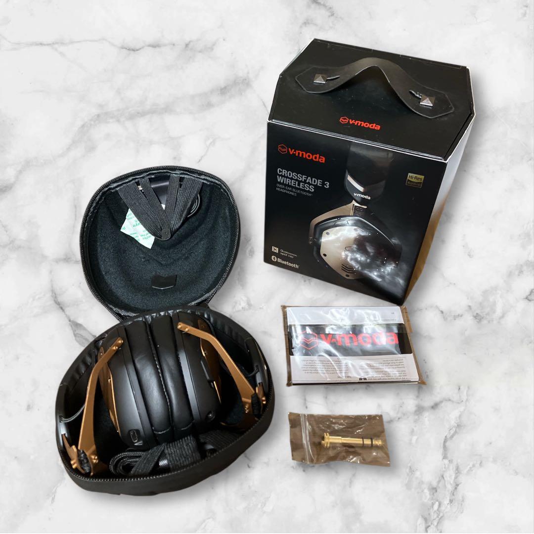 V-MODA Crossfade 3 ワイヤレスヘッドホン XFBT3-BRBK