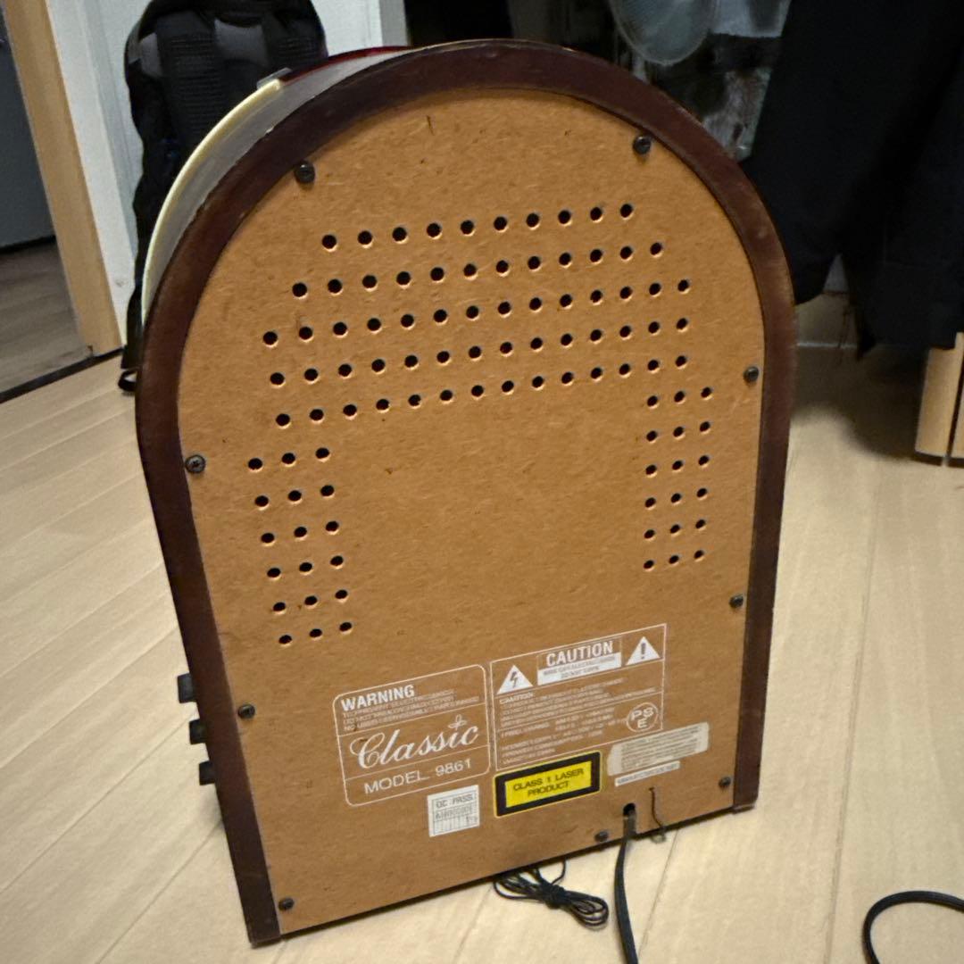 d*7様 ジュークボックス型　CDプレイヤー　ラジオ