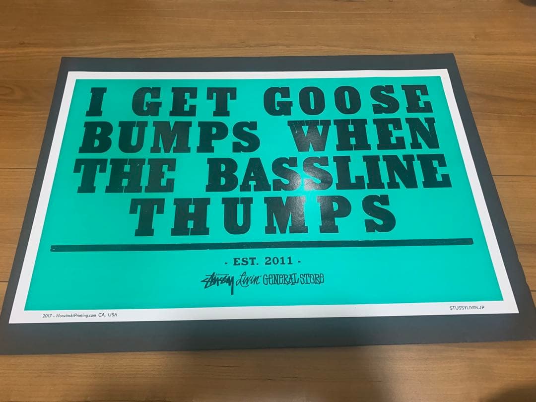 た*う様 stussy livin' general store ポスター　ステ