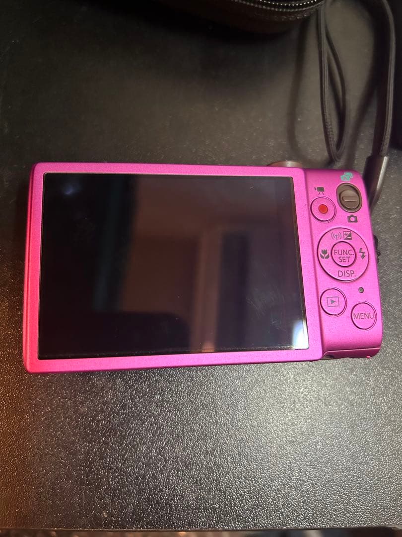 Canon PC1897バッテリー＆充電器付き 希少ピンク【中古美品】