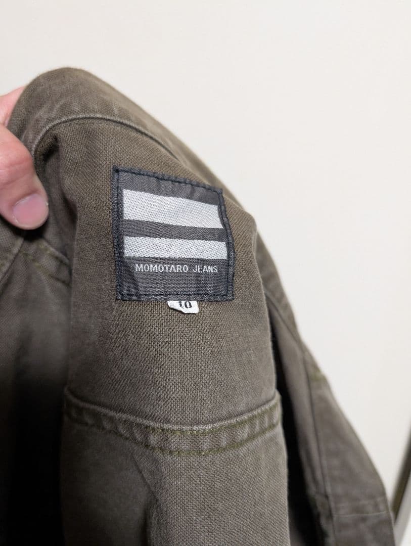 MOMOTARO JEANS カーキカバーオール