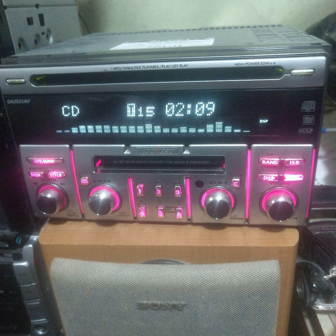 ADDZEST Clarion カーオーディオCD MDデッキです～(^o^)