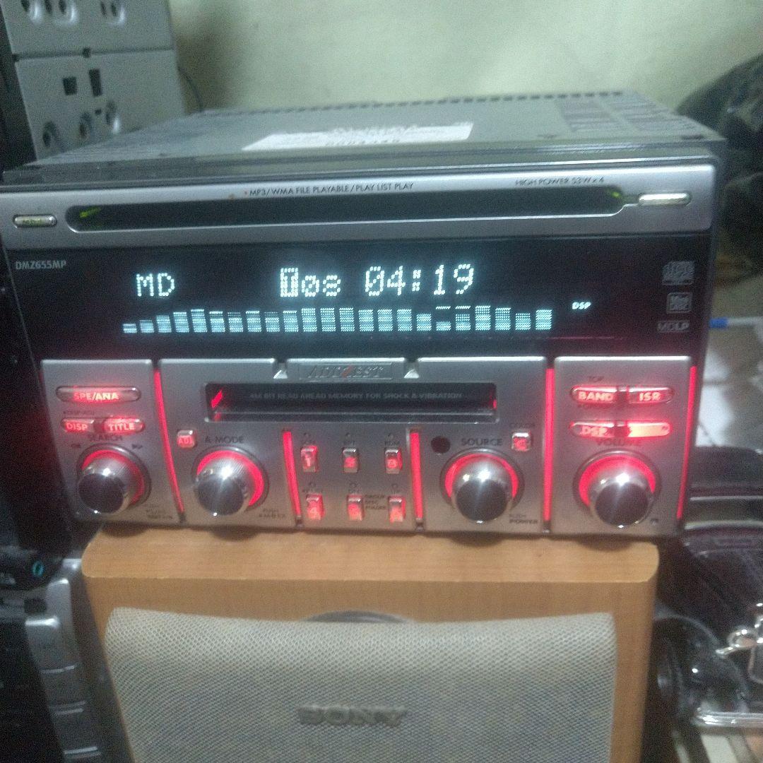ADDZEST Clarion カーオーディオCD MDデッキです～(^o^)