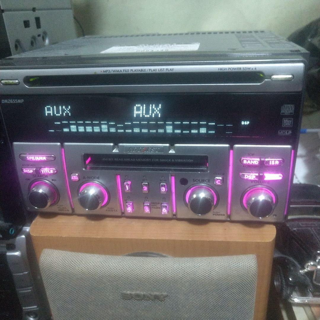 ADDZEST Clarion カーオーディオCD MDデッキです～(^o^)