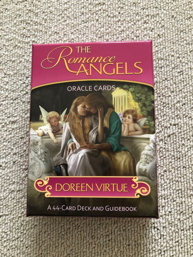 激レア！金縁・超美品★ロマンスエンジェルオラクルカード日本語版★正規品、廃盤。