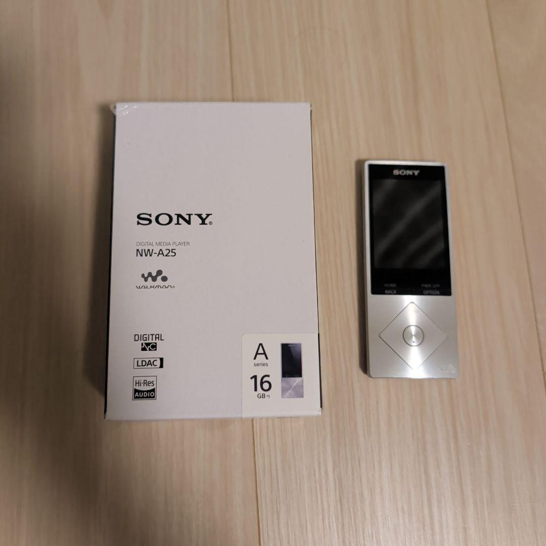 SONY NW-A25 デジタルオーディオプレーヤー 16GB シルバー