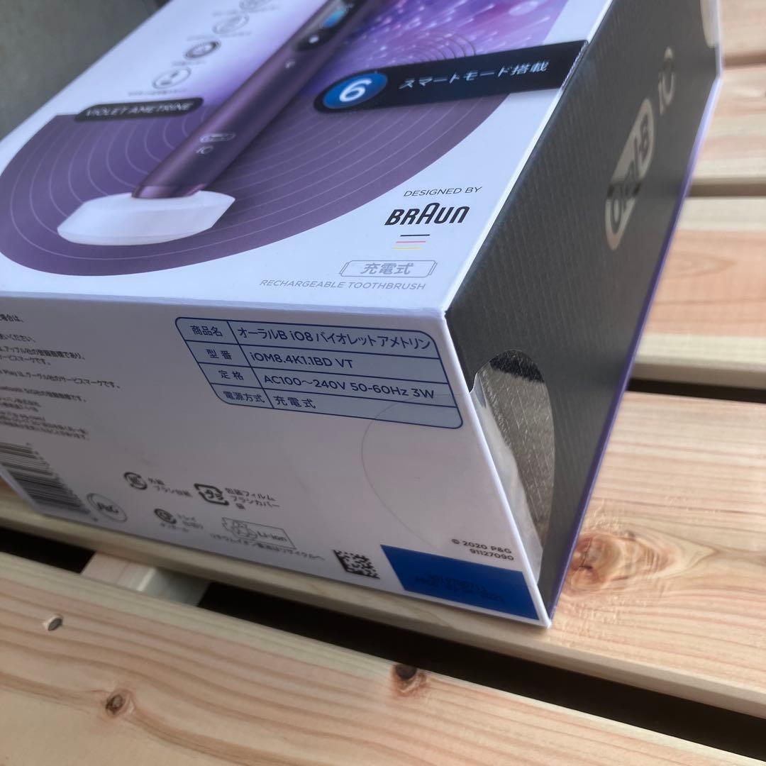 ◆新品未開封品◆オーラルB iO8 IOM84K11BDVT 電動歯ブラシ