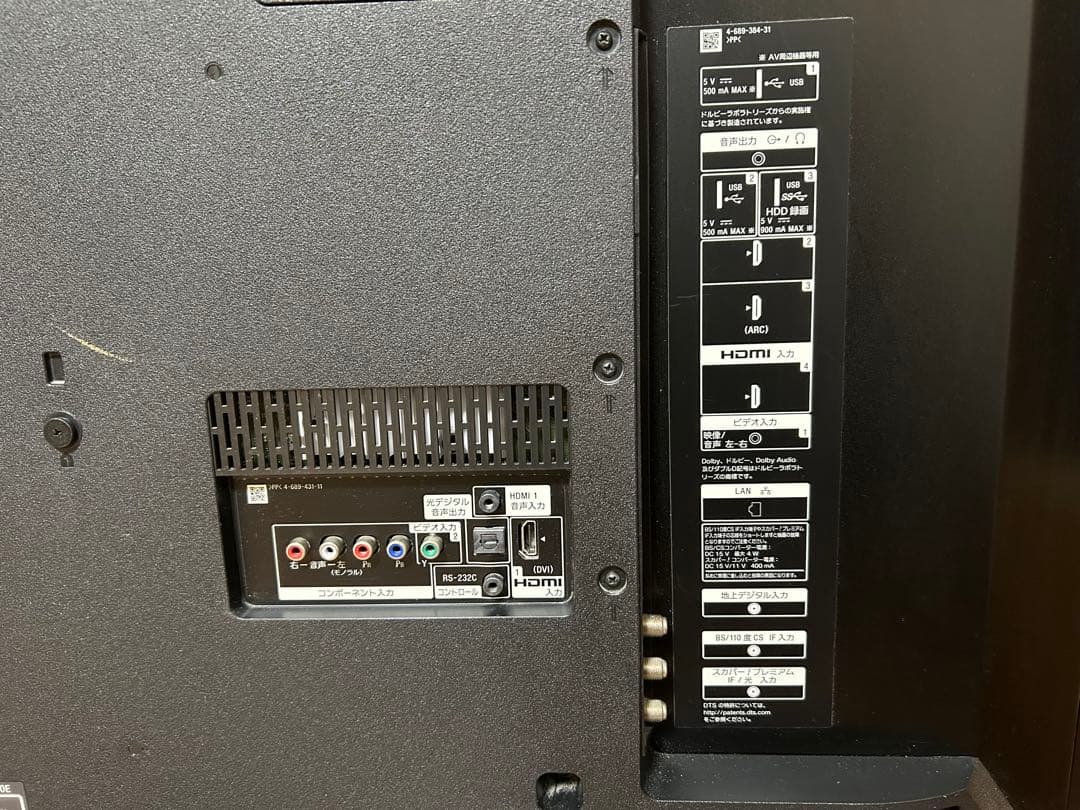 SONY BRAVIA KJ-49X9000E※ジャンク