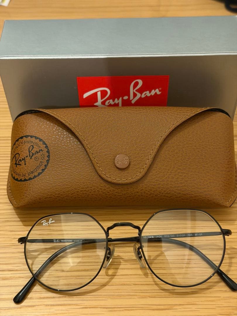 Ray-Ban RB3565 JACK ブラック 調光モデル