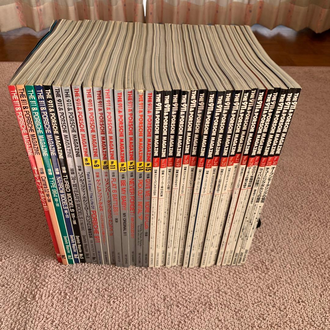 THE911&PORSCHE MAGAZINE NO.1〜32、34