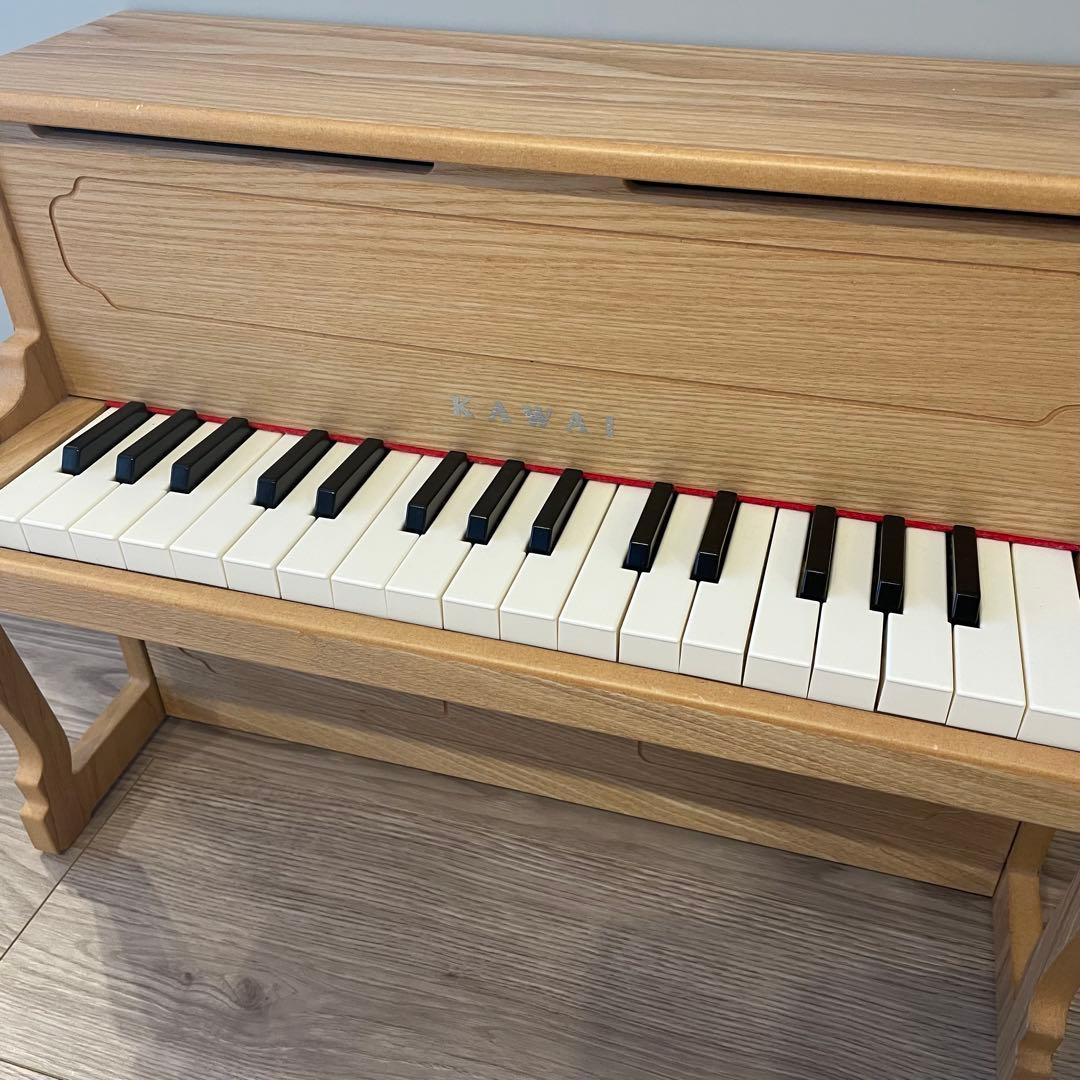 KAWAI ナチュラルウッド 32鍵 アップライトミニピアノ（箱付き）