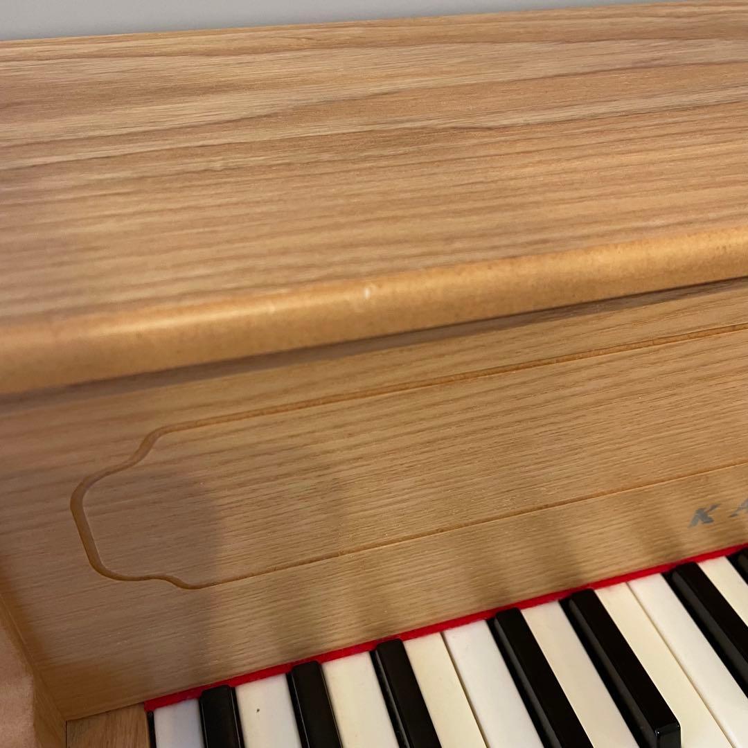 KAWAI ナチュラルウッド 32鍵 アップライトミニピアノ（箱付き）