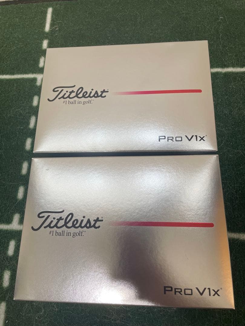 Titleist ProV1x 2025年モデル白