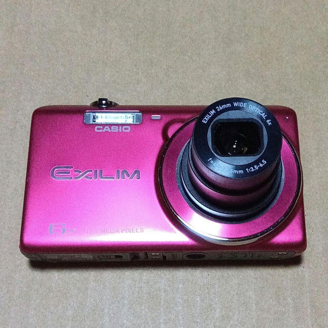 CASIO EXILIM EX-ZS26 コンパクトデジタルカメラ レッド