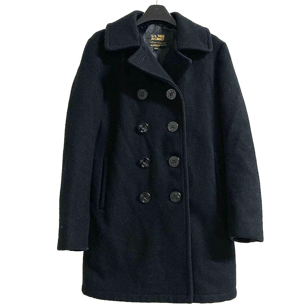 Schott 生産終了モデル 753UST 日本別注 希少　ピーコート 740N