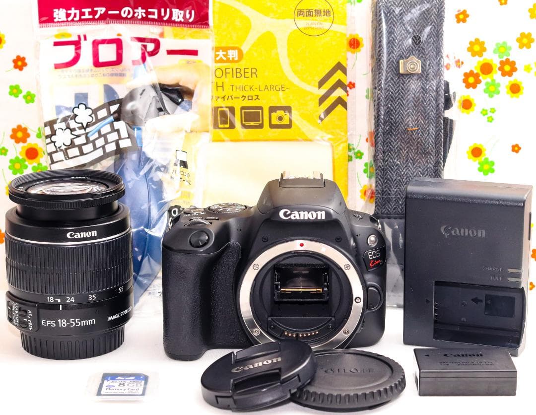 美品 Canon EOS kiss X9☆スマホ転送！☆高性能・高機能一眼レフ