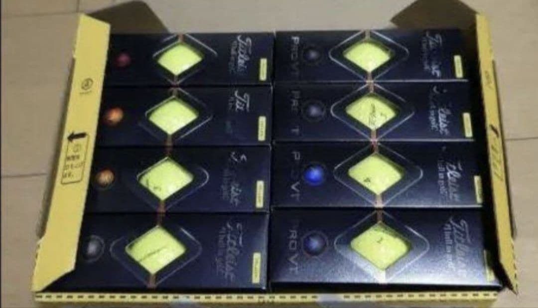 タイトリスト TITLEIST PRO V1 プロV1 イエロー 2ダース分