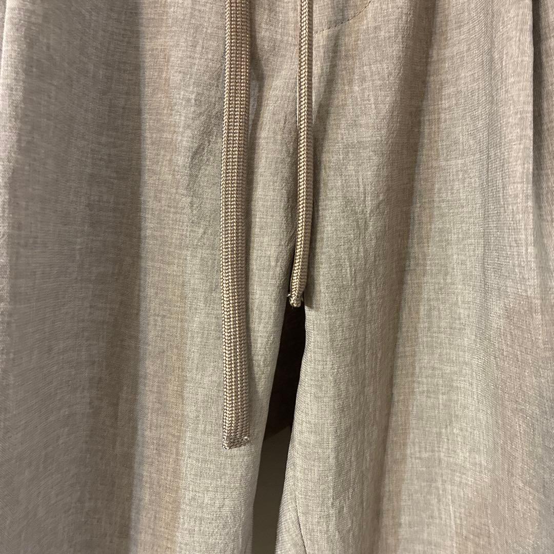 アダムエロペ ADAM ET ROPE ノーカラーセットアップ M リネン風