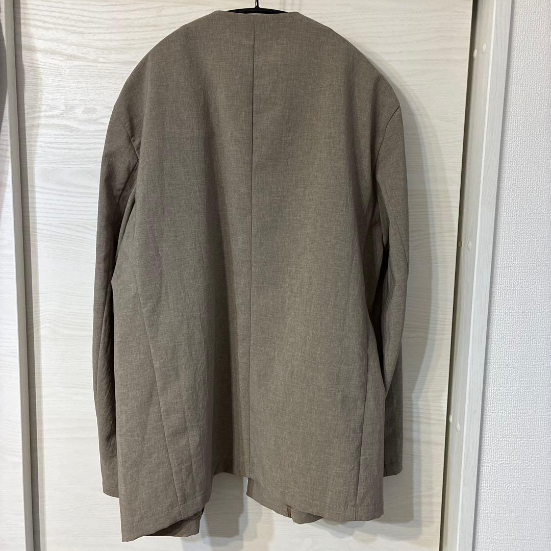 アダムエロペ ADAM ET ROPE ノーカラーセットアップ M リネン風