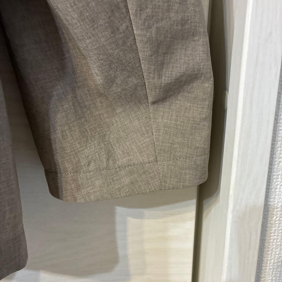 アダムエロペ ADAM ET ROPE ノーカラーセットアップ M リネン風