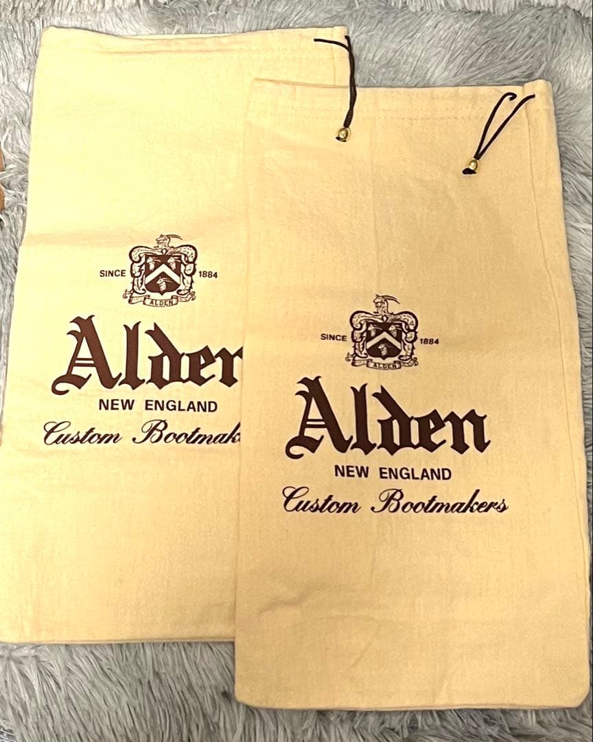 オールデン Alden コードバン、バーガンディ、モディファイドラスト、7.0D