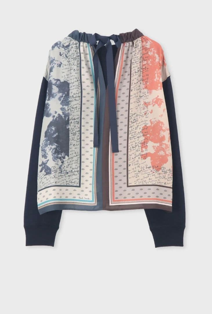 ポールスミスウィメン　スカーフプリント 長袖カットソー