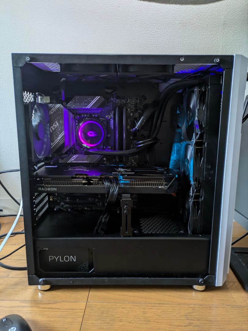 ゲーミングPC rx9070 16gb＆i7 14700f