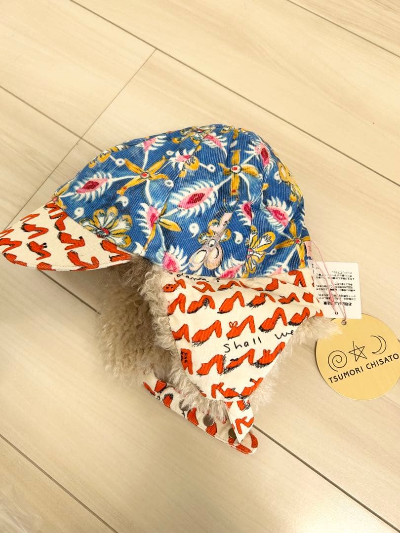 新品ツモリチサト イヤーフラップファーキャップ帽子2025AW 今期今季新作