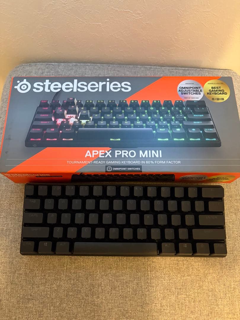 キーボード steelseries APEX PRO MINI