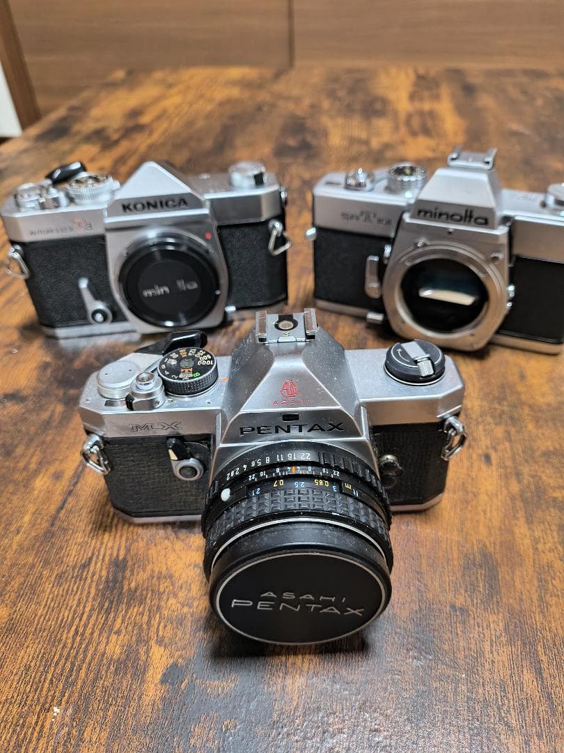 フィルムカメラ3台&レンズ1個セット