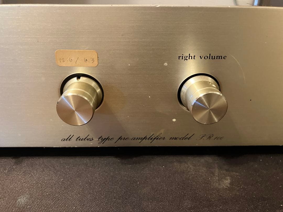 三栄無線　真空管プリアンプ PR-100